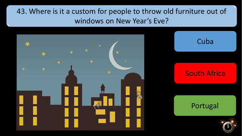 New Year Quiz | Teaching Resources