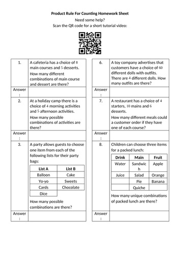 New Homework Sheets Bundle - December 2018 | Teaching Resources