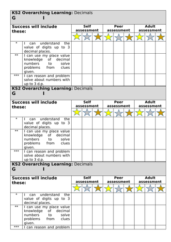 White Rose Year 6 Spring  1 block 1 decimals lesson 1