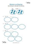 Division as Sharing | Teaching Resources
