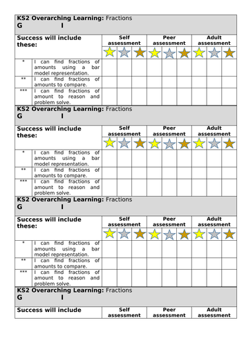 White Rose year 6 fractions lesson 7