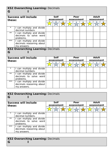 White rose year 6 decimals lesson 6