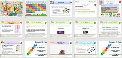 RS / PSHE How do you measure happiness? - Whole Lesson and Resources ...