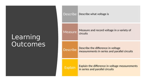 Measuring Voltage / Potential Difference