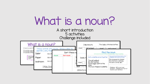 Intro to Nouns