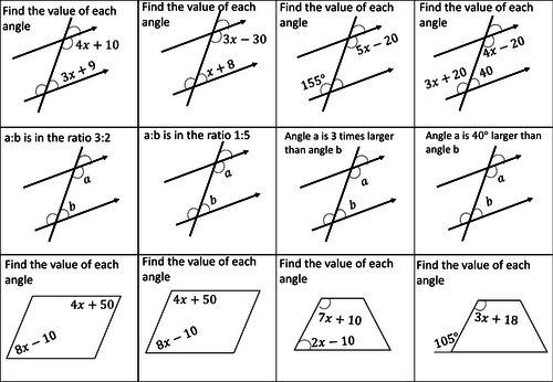 angles-in-parallel-lines-questions-teaching-resources