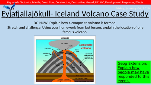 case study for volcano