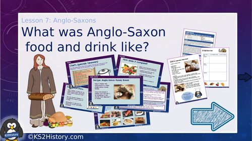 primary homework help anglo saxons food