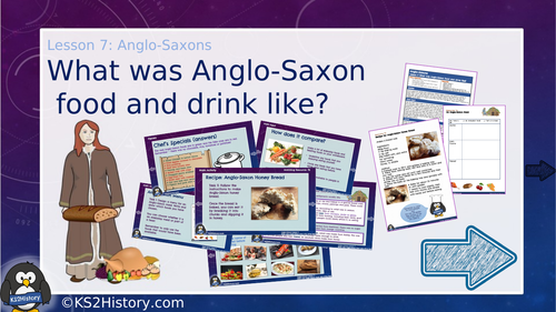 Anglo-Saxon Food and Drink (Lesson for KS2) | Teaching Resources