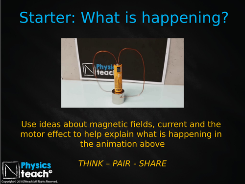 GCSE 9-1 AQA Physics 4.7 - Generator Effect