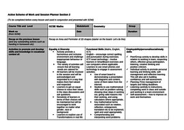 Transformations Lesson Revision Teaching Resources