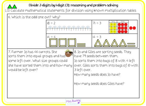 7. Multiplication and Division (2): divide 2-digits by 1-digit (3