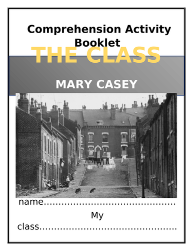 The Class Game Comprehension Activities Booklet!