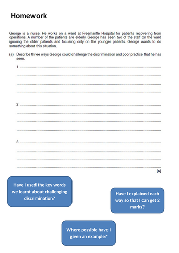 RO21 Revision resources Health and Social Care Cambridge National ...