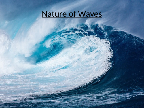 Nature of Waves