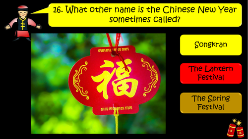 Chinese New Year Quiz | Teaching Resources