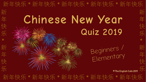 Chinese New Year quiz (easy language) | Teaching Resources