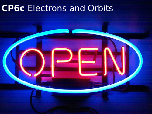 Edexcel CP6c Electrons and Orbits