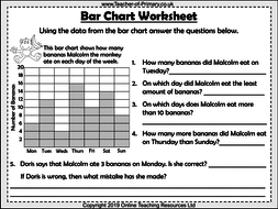 problem solving bar charts year 3