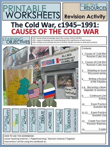 Causes Of The Cold War Teaching Resources