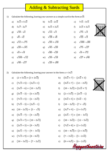 adding-and-subtracting-surds-worksheet-pdf