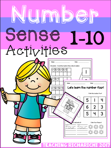 number-sense-activities-1-10-teaching-resources