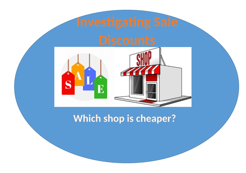 Finding Fractions of Money: Investigating Sale Discounts | Teaching