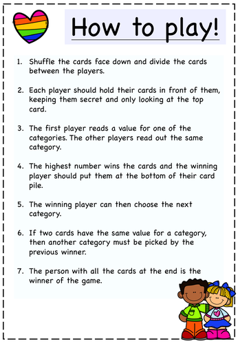 Elements of the Periodic Table Card Game (Top Trumps) | Teaching Resources