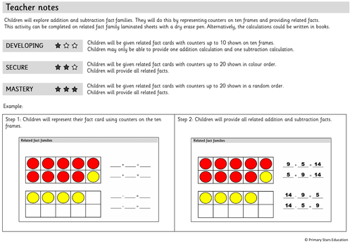 YEAR 1 - Addition - White Rose - WEEK 4 - Block 1 - Spring Sns-Brigh10