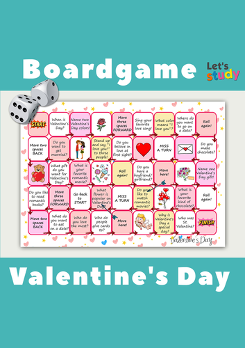 Valentine's Day Board Game