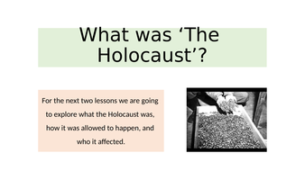 holocaust essay introduction