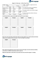 french regular er verbs teaching resources