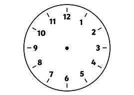 blank clock face worksheet megapack teaching resources