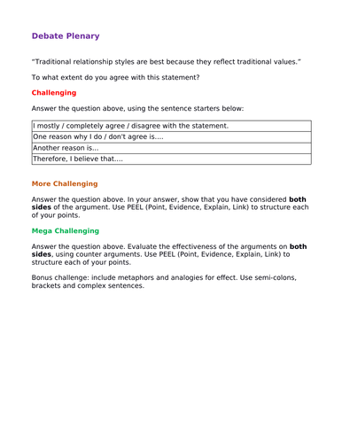 Relationships and Sex Education KS4 PSHE | Teaching Resources