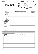 Predicting - Reading Comprehension - Differentiated Worksheets - KS1 or