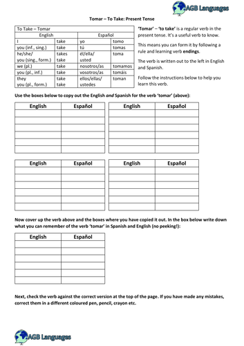 Tomar Worksheet Extended KS3 4 Teaching Resources