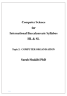 IB Computer Science Topic 2 | Teaching Resources