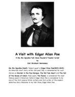 Edgar Allan Poe: A Reader's Theater Script | Teaching Resources