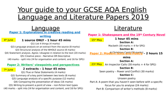 Literature paper 1 aqa 2019 predictions 06 image