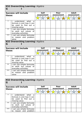 White rose Year 6 Algebra Spring block 3