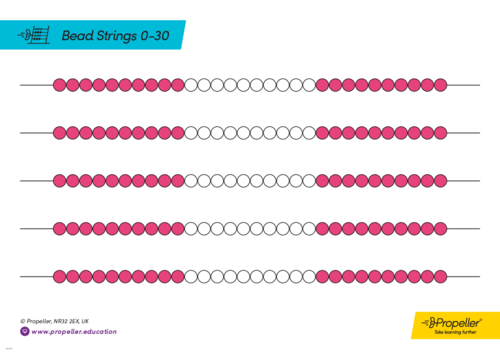 Bead string up to 30 pupils