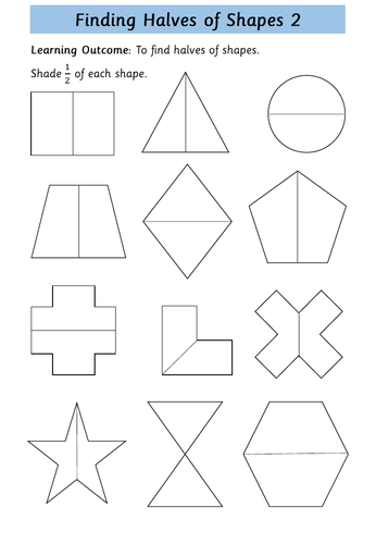 Halves and Quarters - Fractions - Year 2 | Teaching Resources