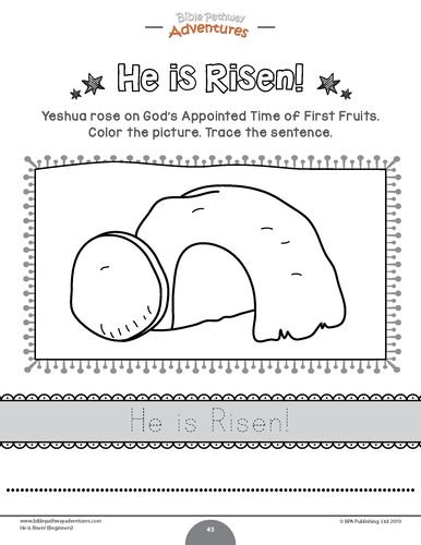 He is Risen! Activity Book &amp; Lesson Plans: Beginners | Teaching Resources