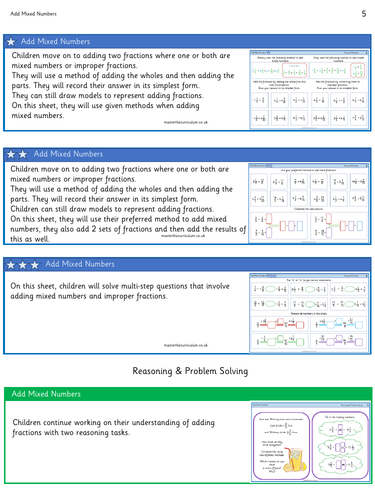 Year 5 - Autumn - Week 3 and 4 - Fractions - White Rose Style ...