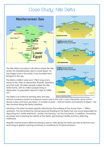 nile delta geography case study