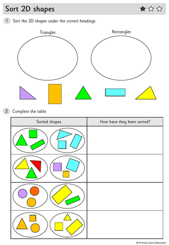 YEAR 2 - Properties of Shape- White Rose - WEEK 6 - Block 3- Spring ...