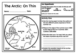 ice constructed travel worksheet