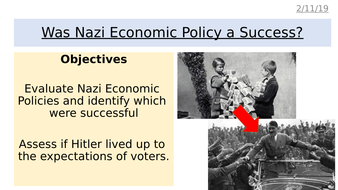 Was Nazi Economic Policy a Success? | Teaching Resources