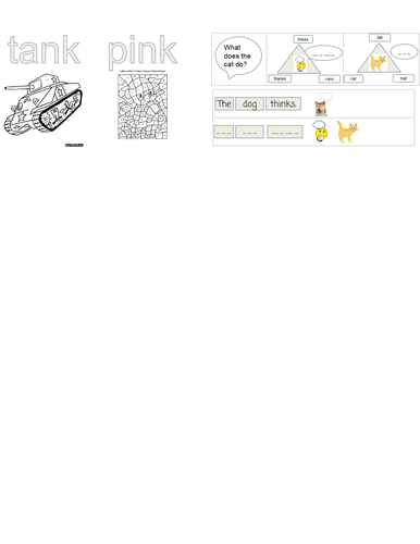 Phonics Set 1 Special Friends Read Write Inc. CH TH SH QU NG NK KS1 ...