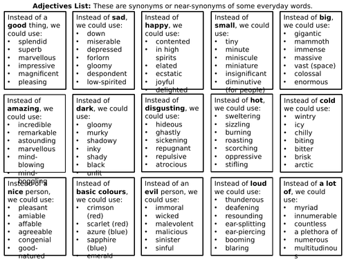 adverbs-and-adjectives-for-la-ks3-teaching-resources